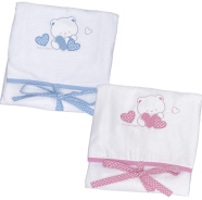 Portable changing table towel terry cotton with pillow 