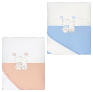 D04 PIUMOTTO CULLA ESTRAIBILE RICAMATO + FEDERA MISURA 70x60-37x28cm INVERNALE