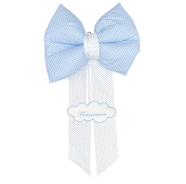 NEWBORN BOW PERSONALIZED POIS FANTASY - 100% COTTON 30X50 CM