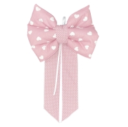 NEWBORN BOW IN COTTON FABRIC BIG SIZE 30x50 cm