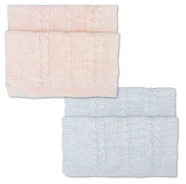 V30 COPERTA CULLA IN FILO MAXI MISTO LANA - NO RICAMO MISURE: 75x90 cm INVERNALE