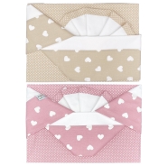 LENZUOLO CULLA FANTASIA 110x80 + SOTTO MAXI da 45/60 a 90/105 + FEDERA 37x28 cm-100% COTONE