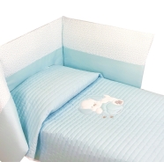 D37 TRAPUNTINO LETTO ESTIVO IN COTONE MISURE: 110X140 cm