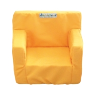 POLTRONCINA BABY SFODERABILE TESSUTO MODA  COLORE UNITO MISURE: 34.5x39x38h cm