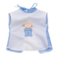 BIB EMBROIDED TERRY 100% COTTON 30x35 CM