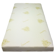 MATERASSO LETTO SFODERABILE DOUBLE FACE TESSUTO ALOE VERA MISURE: 125x60x10 cm