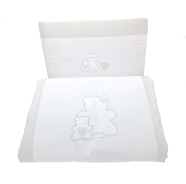 R40 EDREDON CUNA  EXTRAIBLE +SACO DE ALMOHADA 140X110 - 40X60