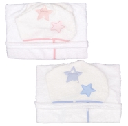 D50 BATHROBE SLEEVES EMBROIDER TERRY 100% COTTON SIZE \