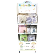 ESPOSITORE IN CARTONE PROMO ANDY & HELEN MISURE: 60x40x180 cm