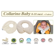 FODERA COLLARINO BABY TG. 0-18 MESI LINEA BIO