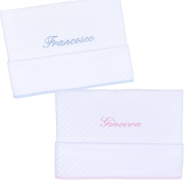 COPERTA LETTO PERSONALIZZATA CON NOME - 100% COTONE MISURA 110x140cm ESTIVA