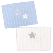 D50 COPERTA CULLA RICAMATA 100% FILO DI COTONE MISURA 70x85 cm - ESTIVO