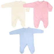 MODELLO C - PIGIAMINO INTERO JERSEY 100% COTONE APERTURA INFERIORE E RETRO CON BOTTONI