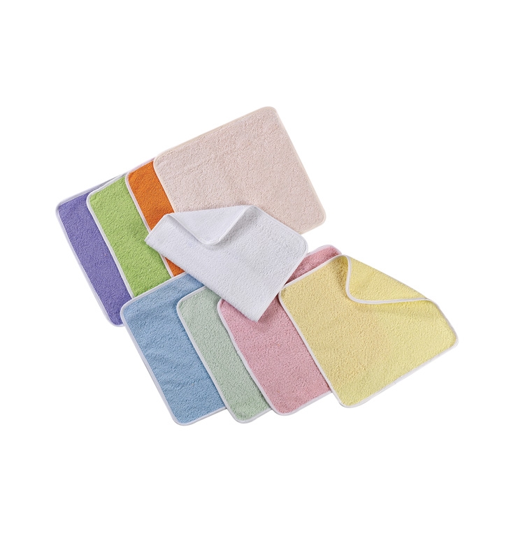 Set 6 Lavette Da Bagno Mercurio - Cotone 100%, 30x30cm, Super Assorbenti