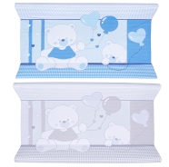 CHANGING TABLE IN PVC 2 SIDES MIS 80x50x9 cm FANTASY 