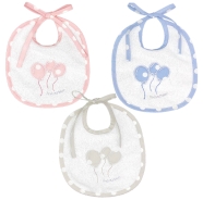 BIB SMALL SIZE TERRY 100% COTTON 18x20 cm