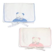 D03 Portable changing table+ towel in terry cotton+pillow TERRY 100% COTTON