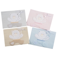 R32 ONLY CRADLE BLANKET EMBROIDERED 100% COTTON 80x70 cm