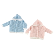 BABY OVERCOAT - SUMMER 100% COTTON 0/3 MONTHS - one size fits all