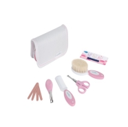 Kit Baby Care with bath thermometer light blue