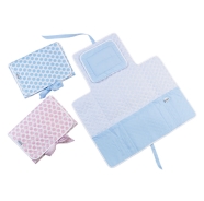 Bolso Cambiador portat�l Esterior impermeable+almohada interno esponja 100% algodon