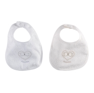 BIB SMALL SIZE TERRY 100% COTTON WITH STRAP AND STRASS