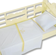 SABANA CINA + FUNDA+SACO DE ALMOADA - 100% ALGODON 70x140x12 cm