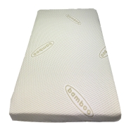 REMOVABLE BED MATTRESS DOUBLE FACE IN BAMBOO 60x125x10 cm
